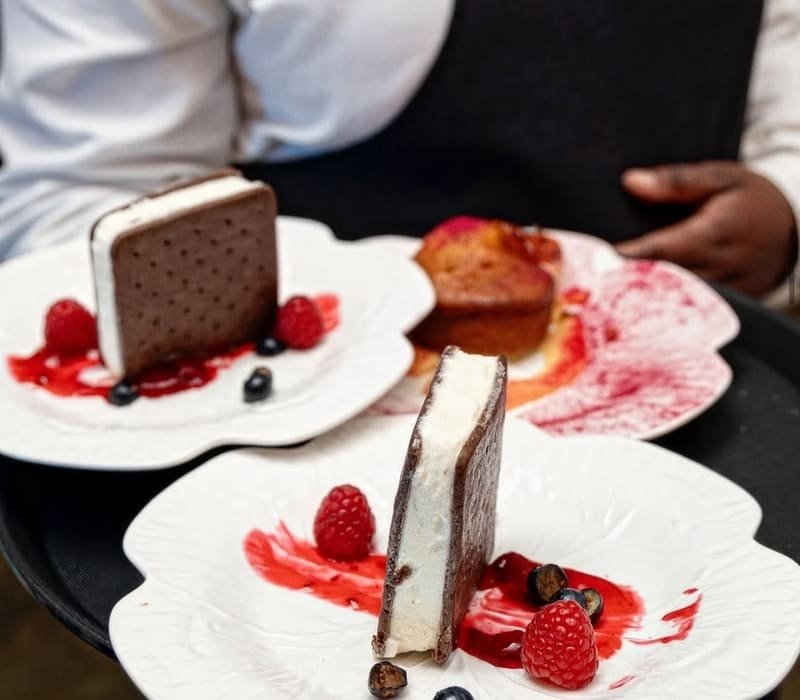 Interactive food station by Kos Kouture for luxury wedding experiences in South Africa