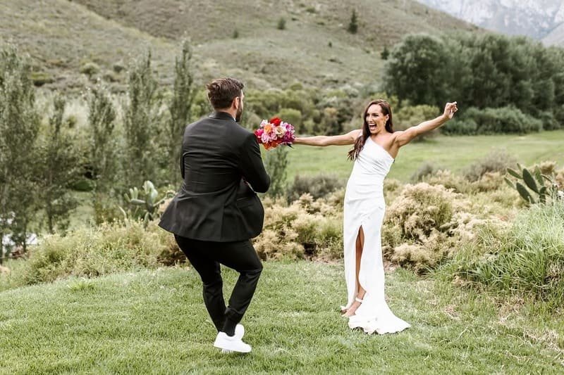 Bride Tatjana Smith captured by Veld Films, beautifully framed by her wedding photographer and videographer.