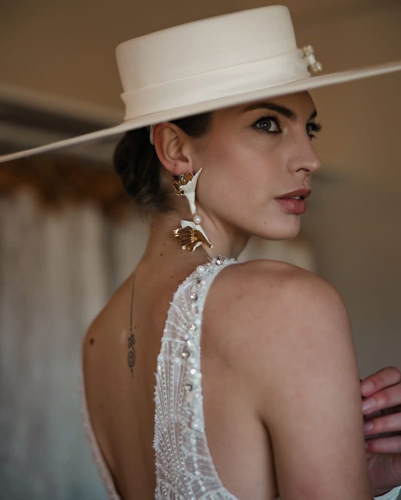 Relier Design bespoke handmade earrings crafted in Cape Town