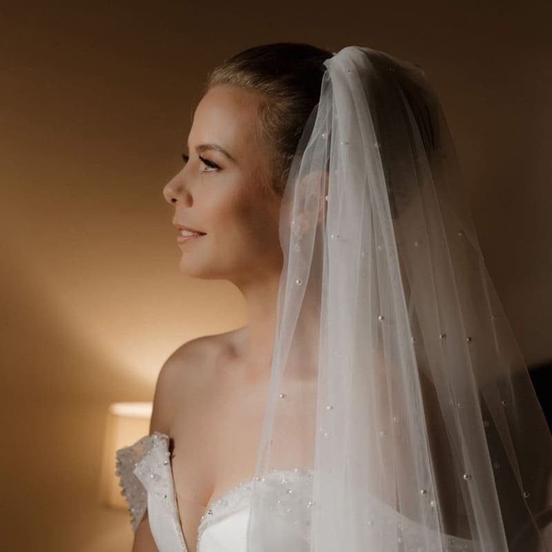 Bridal look by Monique Du Toit Hair and Make-up Artist in Cape Town