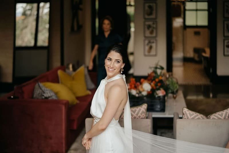 Bridal look by Monique Du Toit Hair and Make-up Artist in Cape Town
