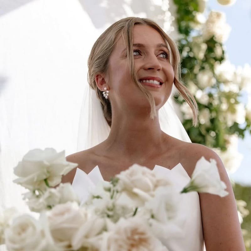 Bridal look by Monique Du Toit Hair and Make-up Artist in Cape Town