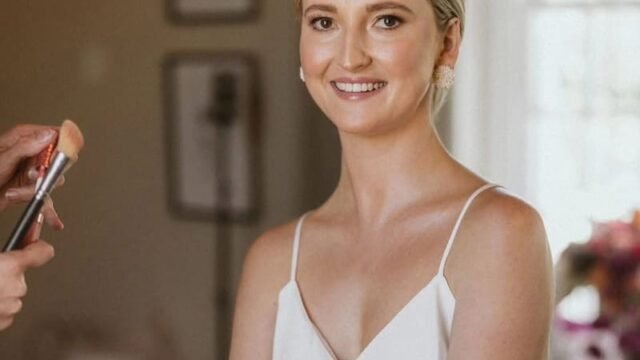 Bridal look by Monique Du Toit Hair and Make-up Artist in Cape Town