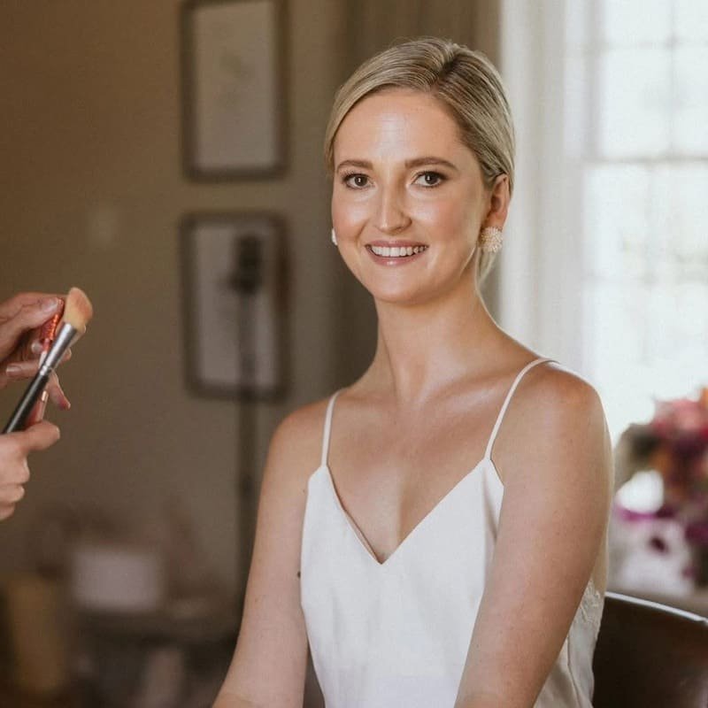 Bridal look by Monique Du Toit Hair and Make-up Artist in Cape Town