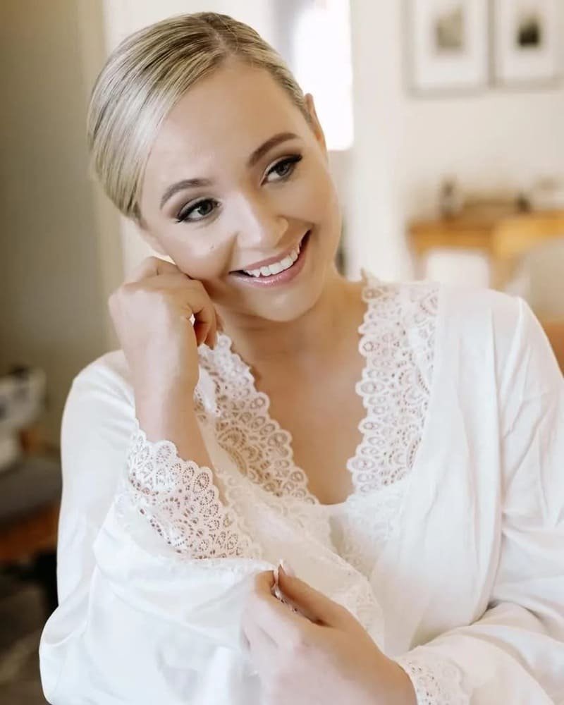 Bridal makeup by Nicolene Makeup Artistry in Worcester
