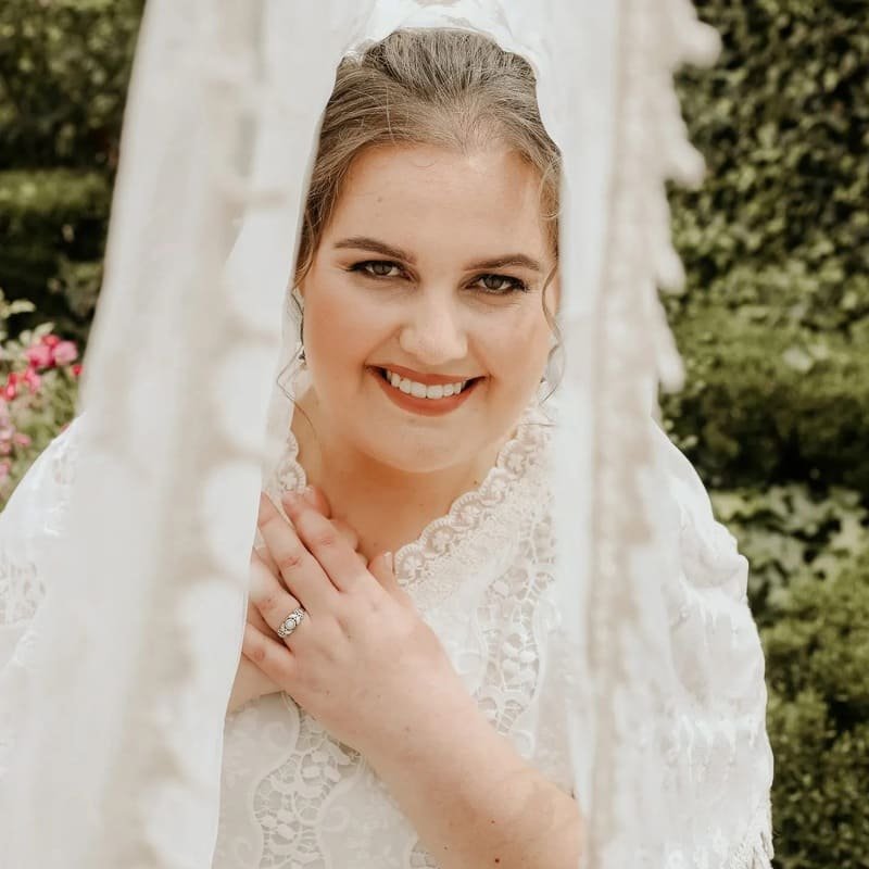 Bridal makeup by Nicolene Makeup Artistry in Worcester