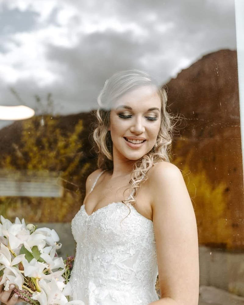 Bridal makeup by Nicolene Makeup Artistry in Worcester