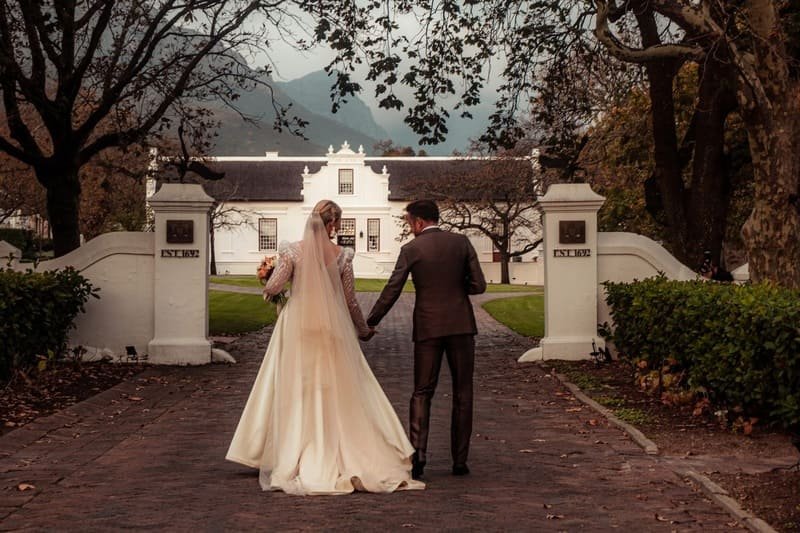 Lanzerac Wine Estate wedding venue historic Stellenbosch location