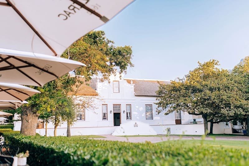 Lanzerac Wine Estate wedding venue historic Stellenbosch location