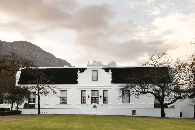 Lanzerac Wine Estate wedding venue historic Stellenbosch location