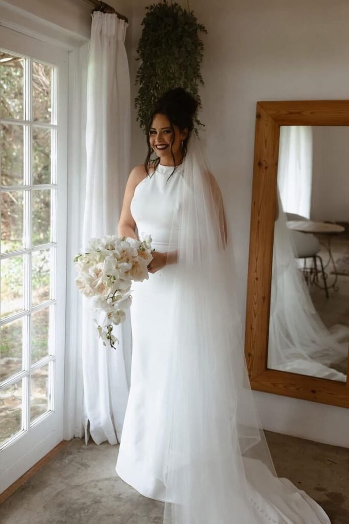 Murasie Wedding Venue in the Overberg with dam and oak trees