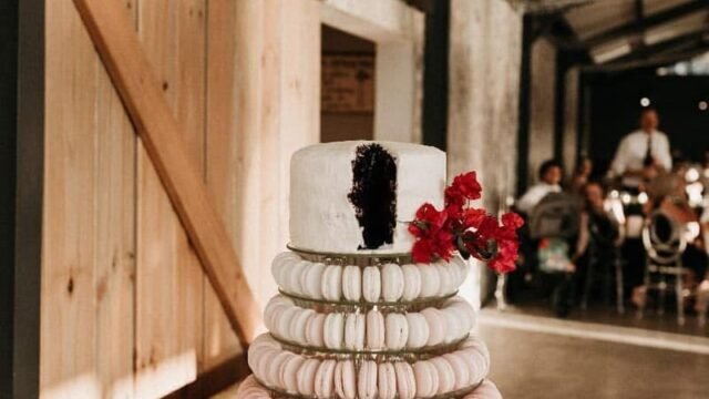 Murasie Wedding Venue in the Overberg with dam and oak trees