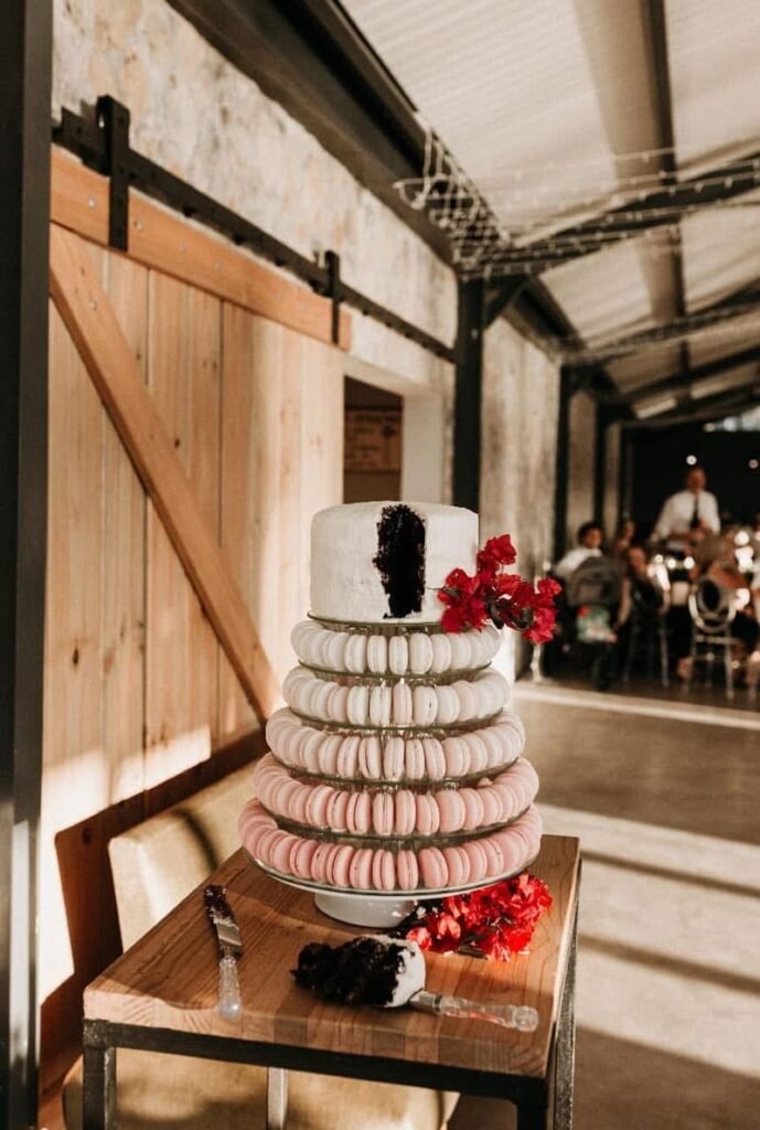 Murasie Wedding Venue in the Overberg with dam and oak trees