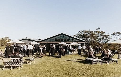 Murasie Wedding Venue in the Overberg with dam and oak trees