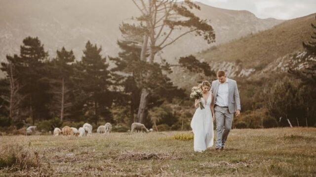 Panorama Wedding Venue with ocean views and countryside charm
