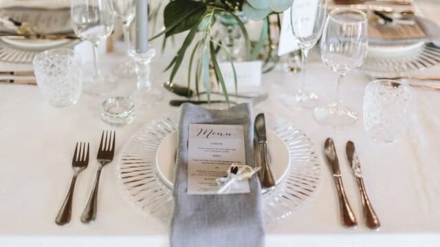 The Tablecloth Hiring Company linen and décor hire