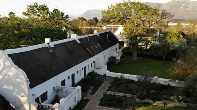 Vrede en Lust Wine Estate wedding venue in Cape Winelands