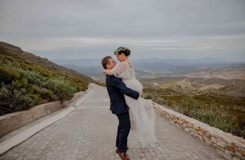 Heaven's View Mountain Venue mountaintop wedding in the Western Cape