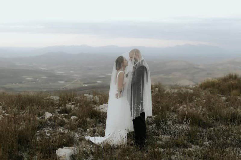 Heaven's View Mountain Venue mountaintop wedding in the Western Cape