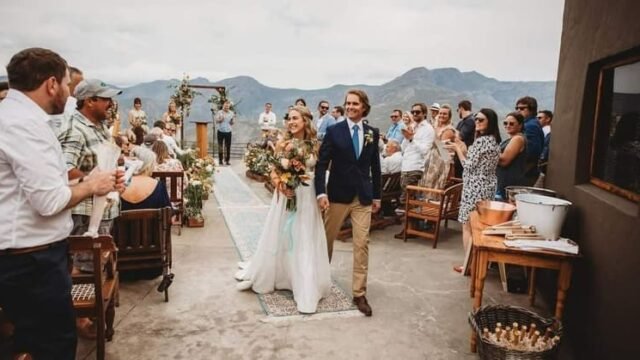 Heaven's View Mountain Venue mountaintop wedding in the Western Cape