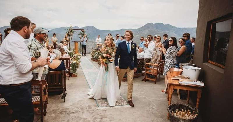 Heaven's View Mountain Venue mountaintop wedding in the Western Cape