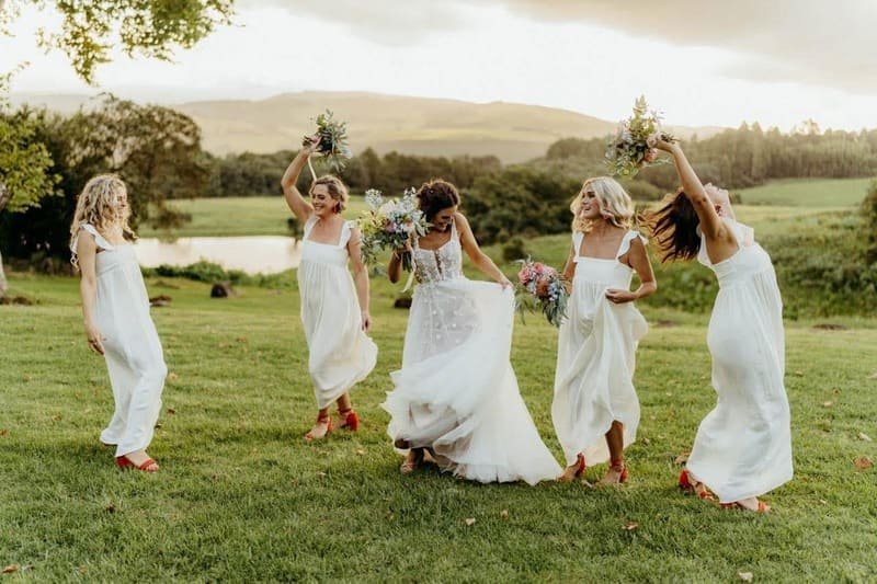 Elegant bridesmaid dresses South Africa wedding inspiration