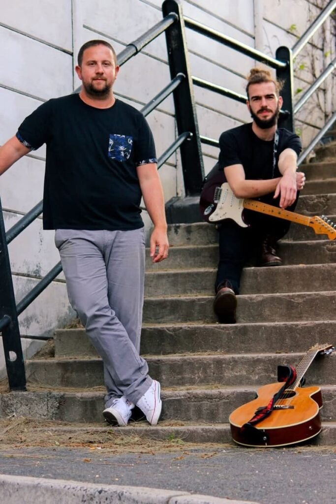 Me & Mr Green performing live at a South African wedding