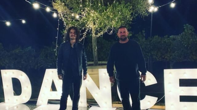 Me & Mr Green performing live at a South African wedding